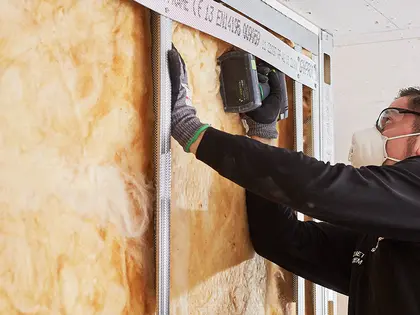 Isover Insulation Installation